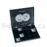 Coin Etuis & Boxes VOLTERRA presentation case for 20 South African Krgerrand silver coins in QUADRUM 