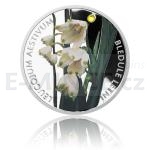 Zahrani 2014 - Niue 1 NZD Stbrn mince Ohroen proda - Bledule letn - proof