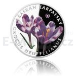Animals and Plants 2015 - Niue 1 NZD Silver Coin Saffron Carpathian - Proof
