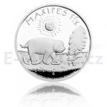 Weltmnzen Silver coin Maxipes Fk - proof