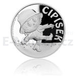 2017 - Niue 1 NZD Stbrn mince Cipsek - proof