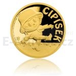 Czech & Slovak 2017 - Niue 5 NZD Gold Coin Cipsek - Proof