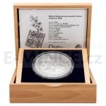 World Coins 2018 - Niue 80 NZD Silver 1 Kilo Investment Coin Czech Lion - UNC