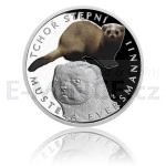 esko a Slovensko 2018 - Niue 1 NZD Stbrn mince Ohroen proda - Tcho stepn - proof