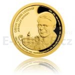 Czech & Slovak Gold Quarter-Ounce Coin Czech Tennis Legends - Jaroslav Drobn - Proof
