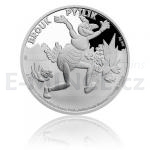 esko a Slovensko 2019 - Niue 1 NZD Stbrn mince Brouk Pytlk - proof