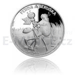 esko a Slovensko 2019 - Niue 1 NZD Stbrn mince Ferda a Beruka - proof