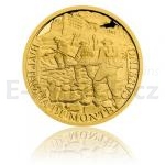Niue 2019 - Niue 5 NZD Gold Coin War Year 1944 - Battle of Monte Cassino - Proof