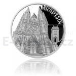 Czech & Slovak 2019 - Niue 1 NZD Silver Coin Formation of Royal Capital City of Prague - Hradany - Proof