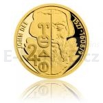 esko a Slovensko 2019 - Niue 5 NZD Zlat mince Alchymist - John Dee - proof