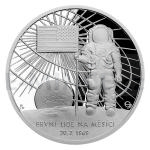 World Coins 2019 - Niue 1 NZD Silver Coin First People on the Moon - Proof