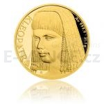 2019 - Niue 50 $ Zlat uncov mince Osudov eny - Kleopatra - proof