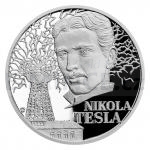 2020 - Niue 1 NZD Stbrn mince Gniov 19. stol. - Nikola Tesla - proof