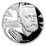 Niue 2020 - Niue 1 NZD Stbrn mince Gniov 19. stol. - Alfred Nobel - proof