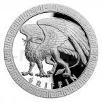 esko a Slovensko 2020 - Niue 2 NZD Stbrn mince Bjn tvorov - Gryf - proof