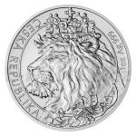 Niue 2021 - Niue 2 NZD Silver 1 oz Bullion Coin Czech Lion - Standard