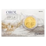 2020 - Niue 50 NZD Zlat uncov mince Orel / Orol slo 33 - b.k.