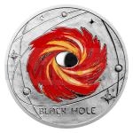 Milchstrasse 2023 - Niue 1 NZD Silver coin The Milky Way - The Black Hole - proof