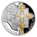 2022 - Niue 1 NZD Sada dvou stbrnch minc Svatovtsk poklad - Korunovan k - proof