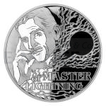 Silver 2023 - Niue 1 NZD Silver Coin Nikola Tesla - Master of Lightning - Proof