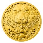 Gold 2023 - Niue 5 NZD Gold 1/10oz Coin Czech Lion - Standard