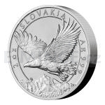Tschechien & Slowakei 2023 - Niue 5 NZD Silver 2 oz Bullion Coin Eagle - Standard