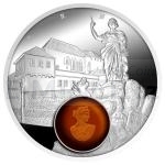 Gemstones and Crystals 2017 - Niue 1 NZD Amber Route - Brno Proof