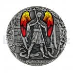 Themed Coins 2020 - Cameroon 2000 CFA Archangel Michael - Antique finish