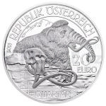 World Coins 2015 - Austria 20  Prehistoric Life - Quaternary - Proof