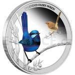 World Coins 2013 - Australia 0,50 $ - Birds of Australia: Splendid Fairy-wren 1/2oz Silver - Proof