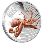 Gifts 2012 - Australian Sea Life II - The Reef - Octopus 1/2oz Silver Proof Coin