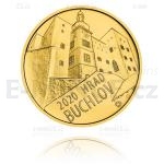 Tschechische Goldmnzen 2020 - 5000 Kronen Burg Buchlov / Buchlau - St.