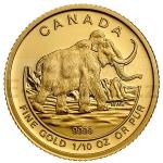 Historie 2014 - Kanada 5 $ Woolly Mammoth/Mamut - Proof