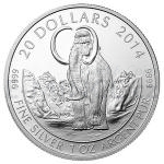 Themed Coins 2014 - Canada 20 $ Woolly Mammoth - Proof