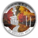 Weltmnzen 2015 - Kanada 20 $ Autumn Express - PP