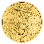 Tschechien & Slowakei 2024 - Niue 50 NZD Gold 1 oz Bullion Coin Czech Lion - standard