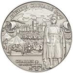 Gifts 2016 - Cook Islands 5 $ History of the Crusades - Eighth Crusade - Antique