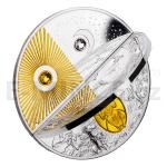 World Coins 2019 - Niue 5 $ Creation of the World 3D - Proof