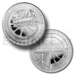 esk stbrn mince 2008 - 200 K Zaloen Nrodnho technickho muzea - proof