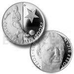 Czech Silver Coins 2013 - 200 CZK Josef Bican - Proof