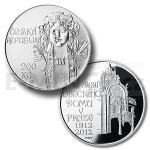 Czech Silver Coins 2012 - 200 CZK Otevreni Obecniho Domu V Praze - UNC