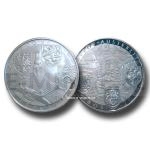 Tschechische Silbermnzen 2005 - 200 Kronen Schlacht von Austerlitz - PP