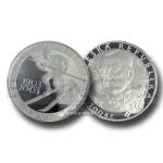 Czech Silver Coins 2003 - 200 CZK Skiers
