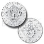 Czech Silver Coins 2012 - 200 CZK Zalozeni Sokola - UNC