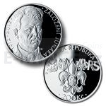 esk stbrn mince 2012 - 200 K Zaloen Junka - proof