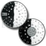 Czech Silver Coins 2009 - 200 CZK Czech Presidency to the EU - Proof