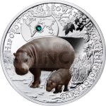 Weltmnzen 2016 - Niue 1 NZD Pygmy Hippopotamus - Proof