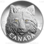 2017 - Kanada 250 CAD V Och Vlka / In the Eyes of the Timber Wolf - proof