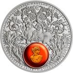 World Coins 2016 - Niue 1 NZD Amber Route - Europe Proof