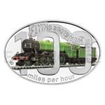 Themen 2024 - Niue 1 NZD Silver Coin Famous Steam Locomotives - Flying Scotsman - Proof